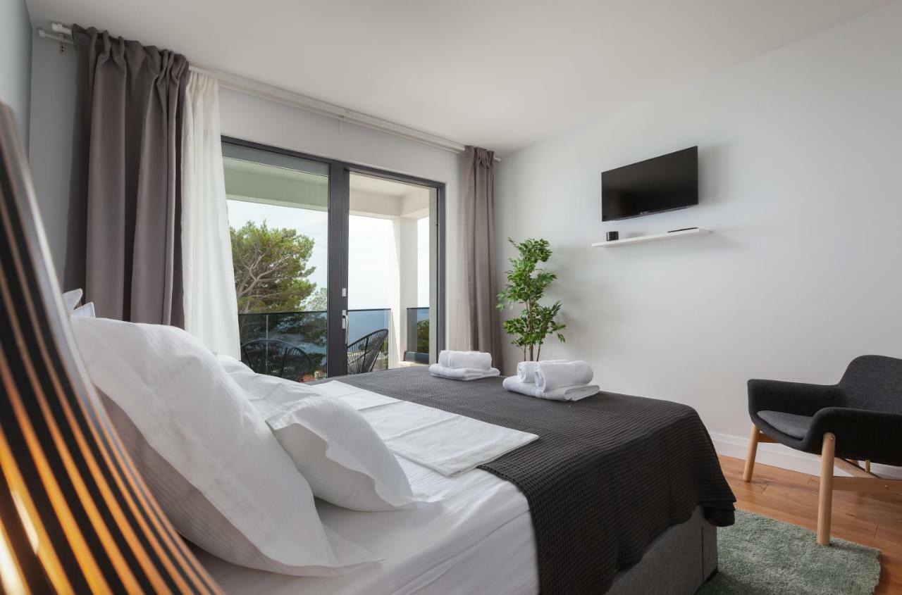 Villa Mira With Fantastic Sea View Makarská Exteriér fotografie