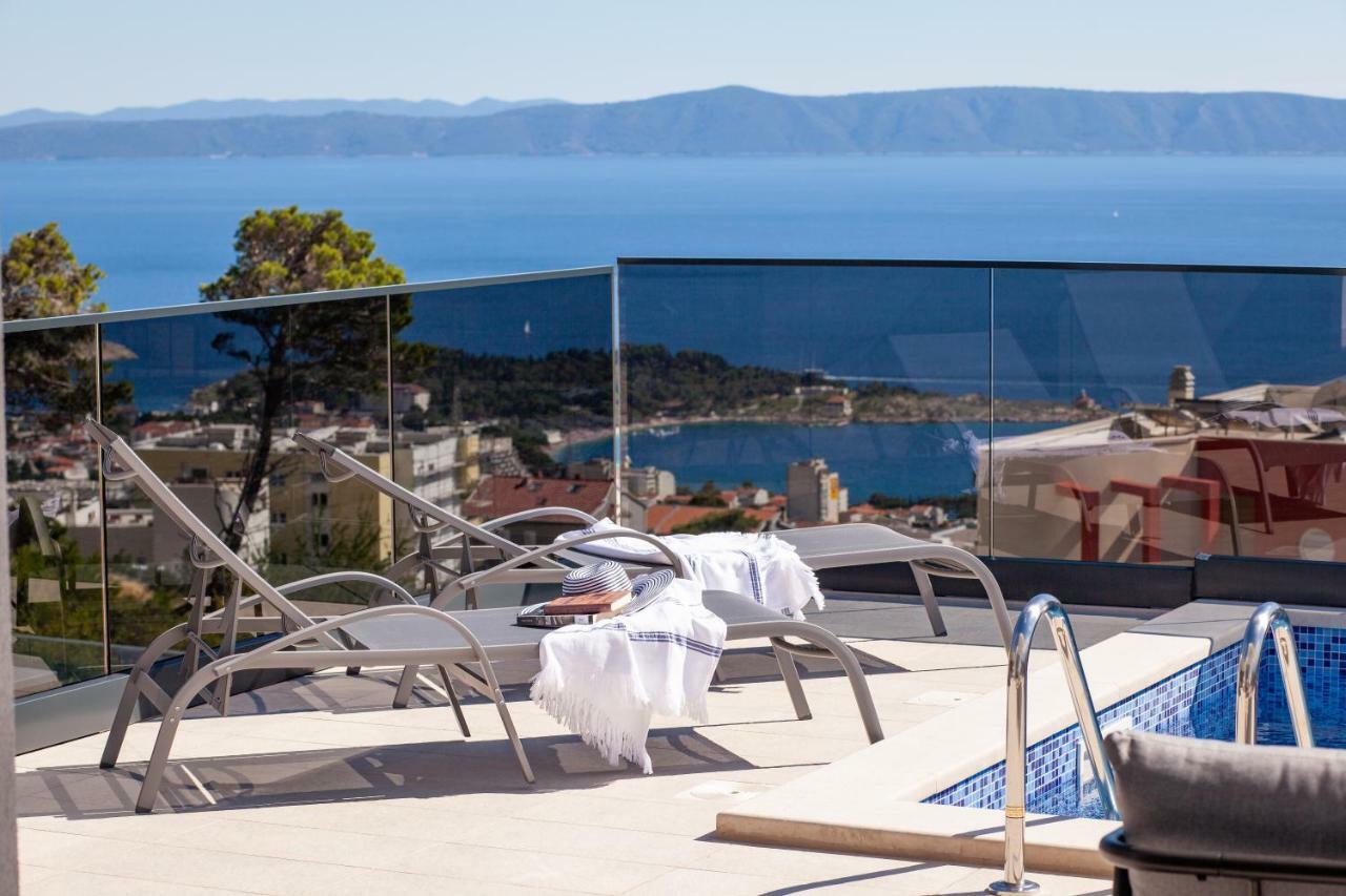 Villa Mira With Fantastic Sea View Makarská Exteriér fotografie